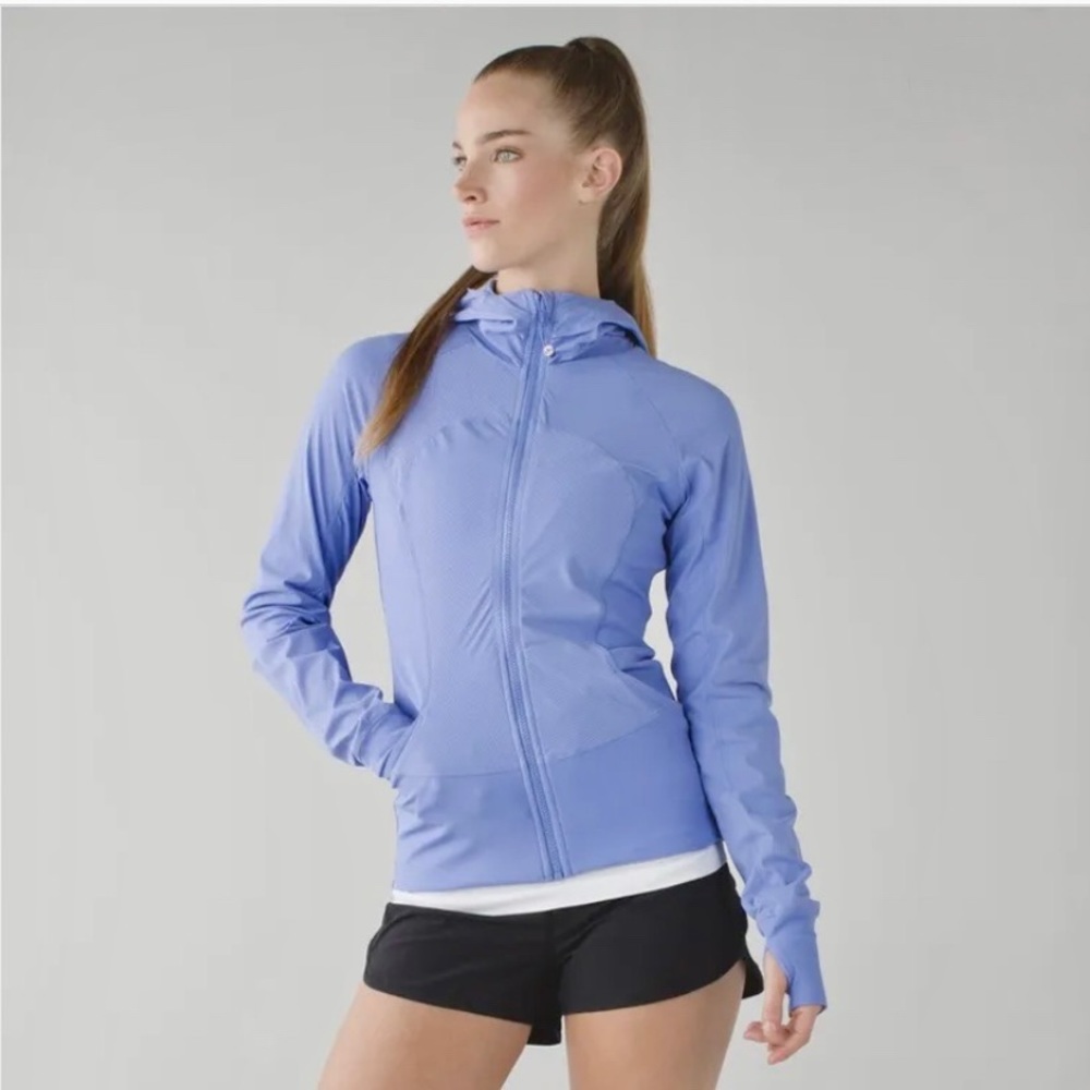 lululemon athletica Light Lavender Hooded Utility Jacket